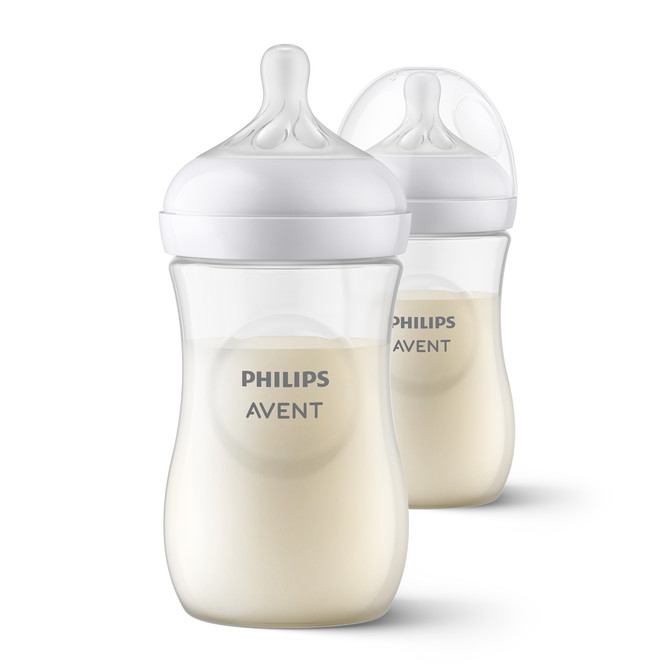 Philips Avent Natural Response Baby Bottles, 260ml, 2-pack, SCY903/02