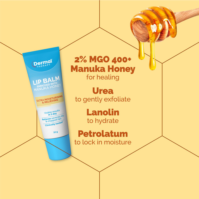 Dermal Therapy Lip Balm Enriched With Manuka Honey