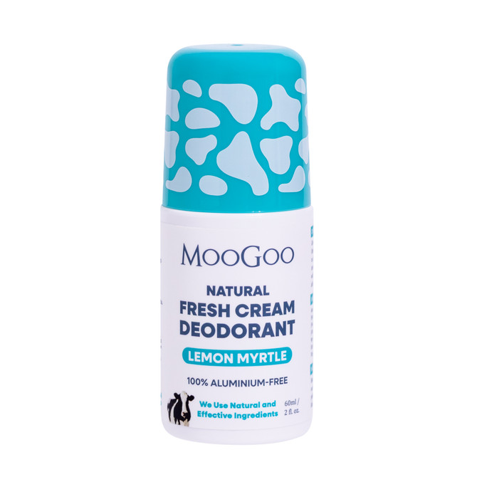 MooGoo Fresh Cream Deodorant - Lemon Myrtle 60ml