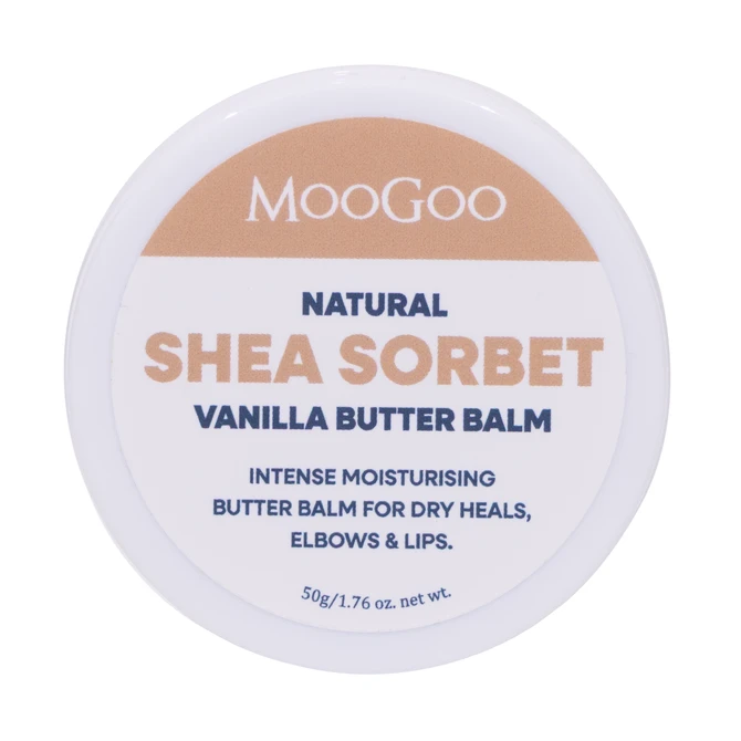 MooGoo Shea Sorbet Vanilla Butter Balm 50g