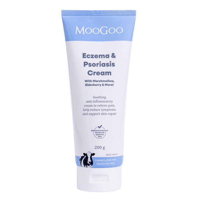 MooGoo Eczema & Psoriasis Cream with Marshmallow 200g
