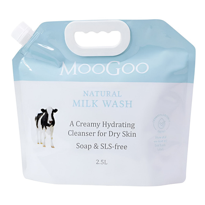 MooGoo Milk Wash 2.5L Refill Pouch