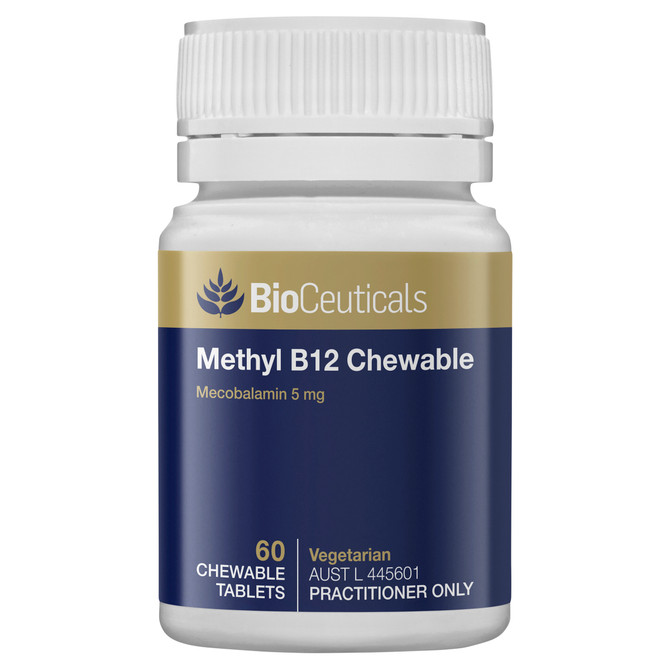 BioCeuticals Methyl B12 Chewable 60 Tablets 