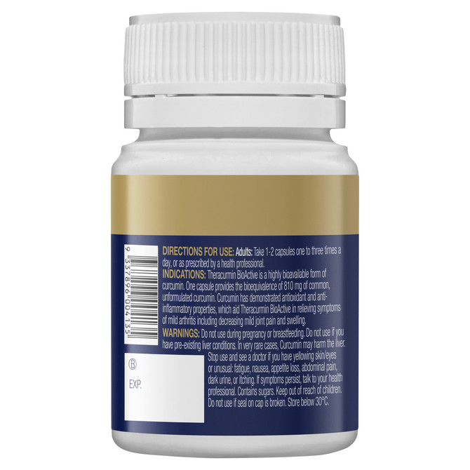 BC Theracurmin BioActive 30 Capsules 