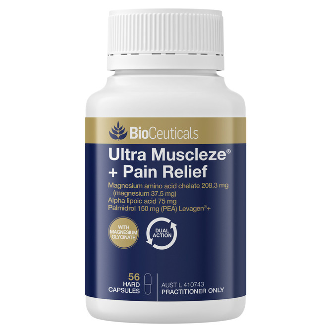 BioCeuticals Ultra Muscleze® + Pain Relief 56 Hard Capsules
