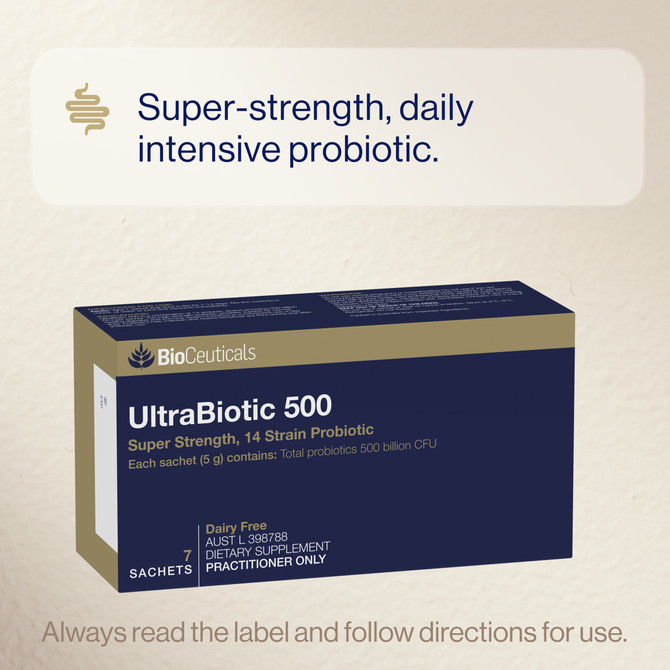 BioCeuticals UltraBiotic 500 7 Sachets (35g)