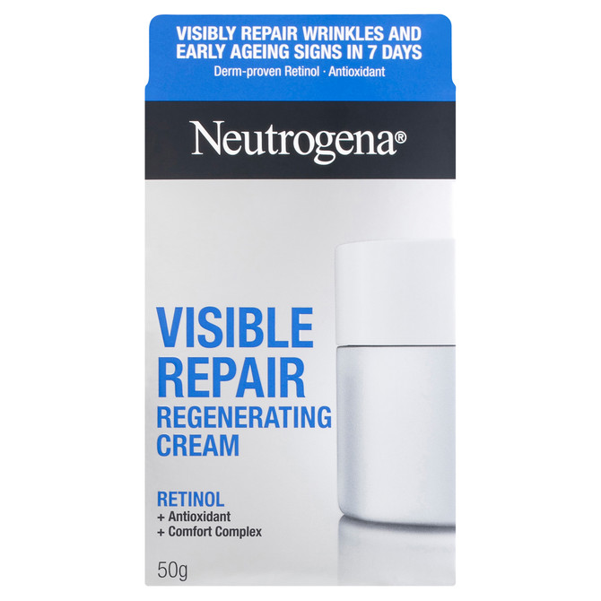 Neutrogena Visible Repair Retinol Regenerating Cream 50g
