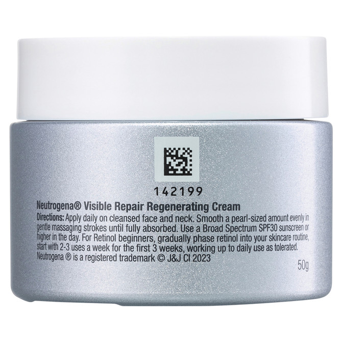 Neutrogena Visible Repair Retinol Regenerating Cream 50g