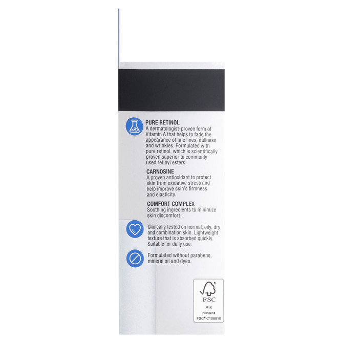 Neutrogena Visible Repair Retinol Face Serum 30ml – Anti-Wrinkle Skincare  with Pure Retinol & Antioxidant Complex