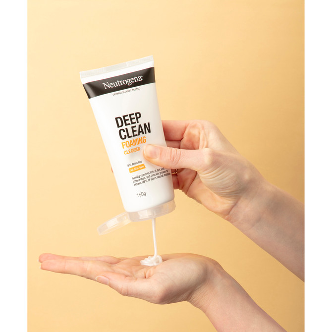 Neutrogena Deep Clean Foaming Cleanser 150g 