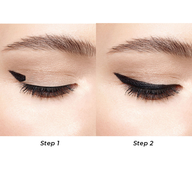 Winged Eyeliner Stamp + Liquid Liner Duo