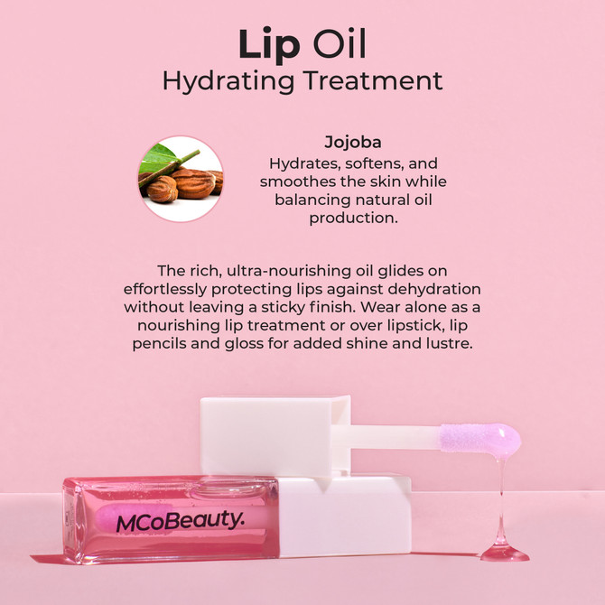 Lip Oil Hydrating Treatment Sheer Rose