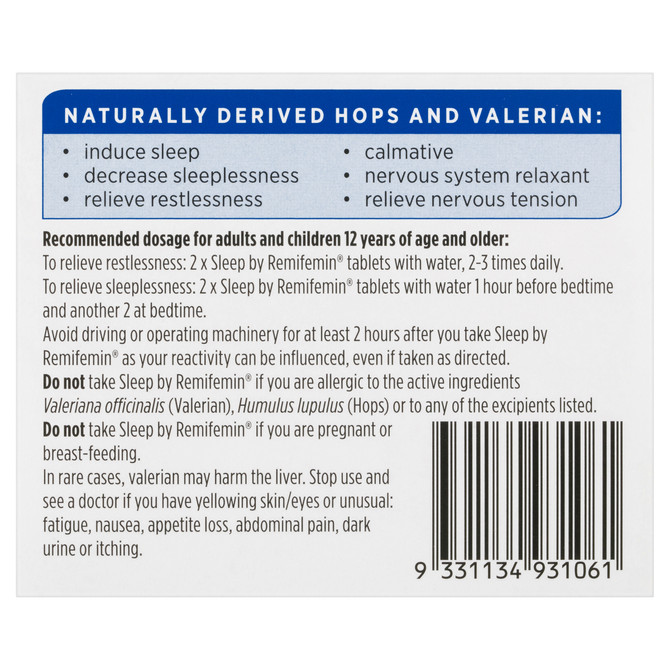 Sleep by Remifemin 40 Tablets