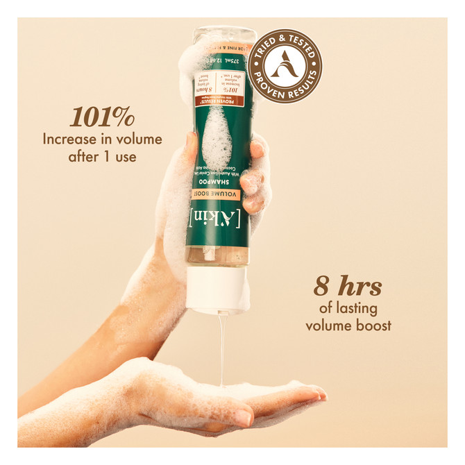 A'kin Volume Boost Shampoo 375ml
