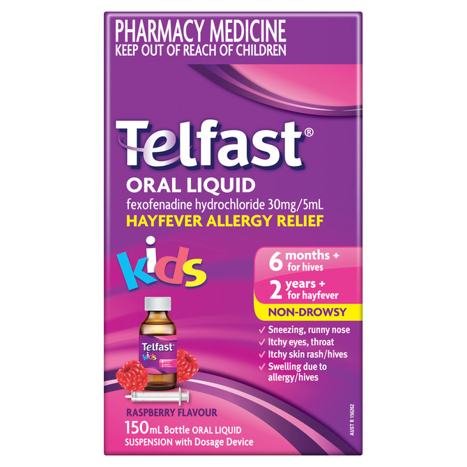 Telfast Oral Liquid 6mg / mL 150mL