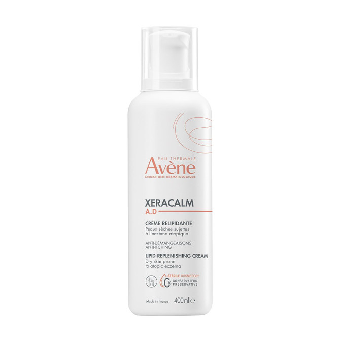 XERACALM A.D LIPID REPLENISHING CREAM 400ML - MOISTURISER FOR ECZEMA-PRONE SKIN