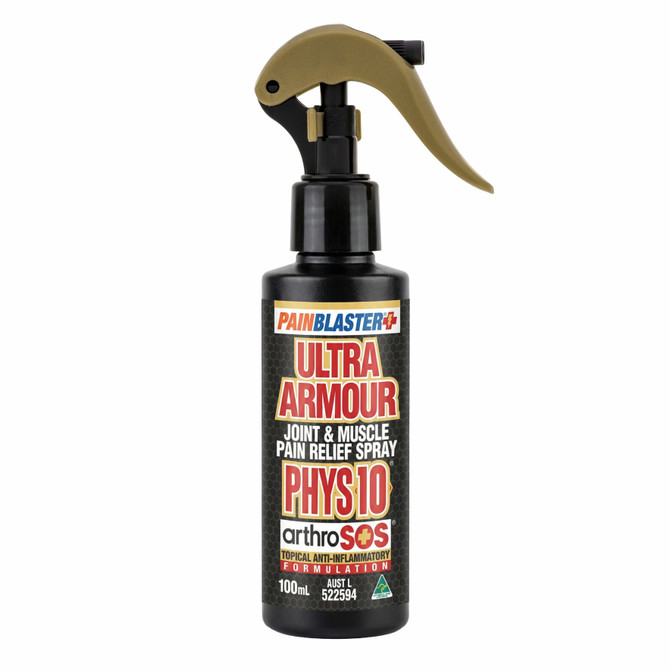 PAIN BLASTER ULTRA ARMOUR JOINT AND MUSCLE PAIN RELIEF SPRAY PHYS10 100ML