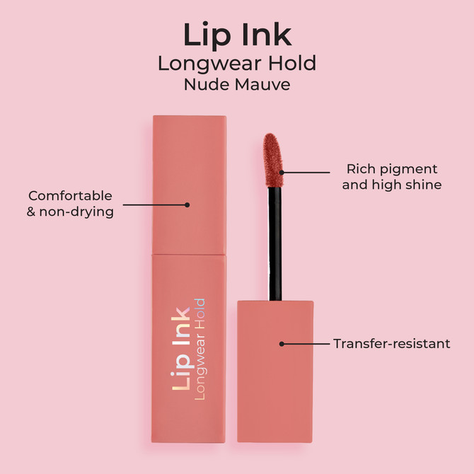 Lip Ink Longwear Hold - Nude Mauve