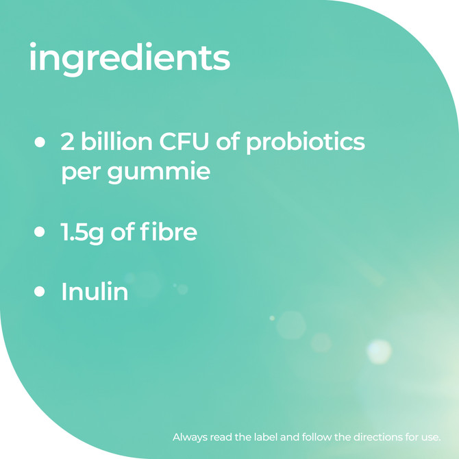 Nature's Way Kids Smart Vita Gummies Probiotic + Prebiotic 90s