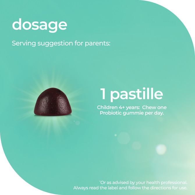 Nature's Way Kids Smart Vita Gummies Probiotic + Prebiotic 90s