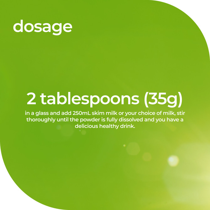 Nature's Way Instant Natural Protein + Super Greens Powder Vanilla 350g