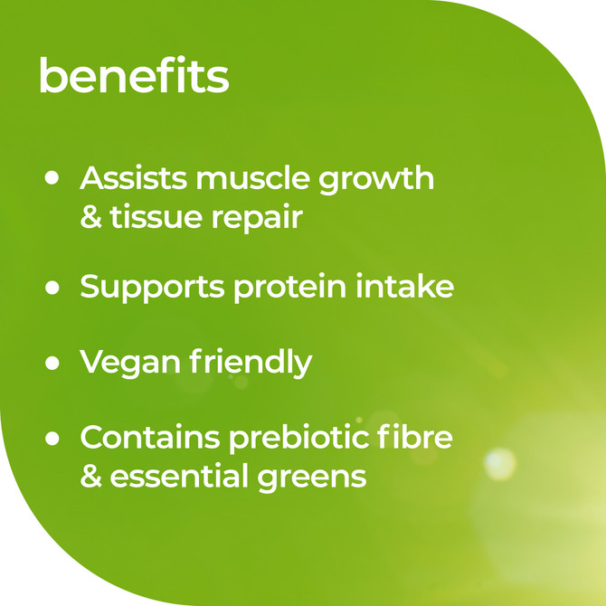 Nature's Way Instant Natural Protein + Super Greens Powder Vanilla 350g
