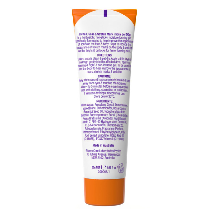 Invite E Scar & Stretch Mark Hydra Gel 50g