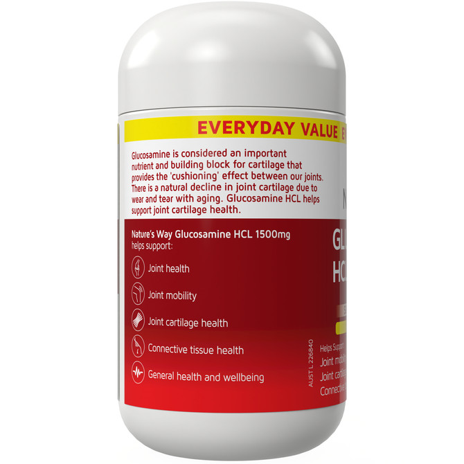 Nature's Way Glucosamine HCL 1500mg 50s