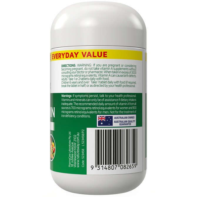 Nature's Way Complete Daily Multivitamin 100s