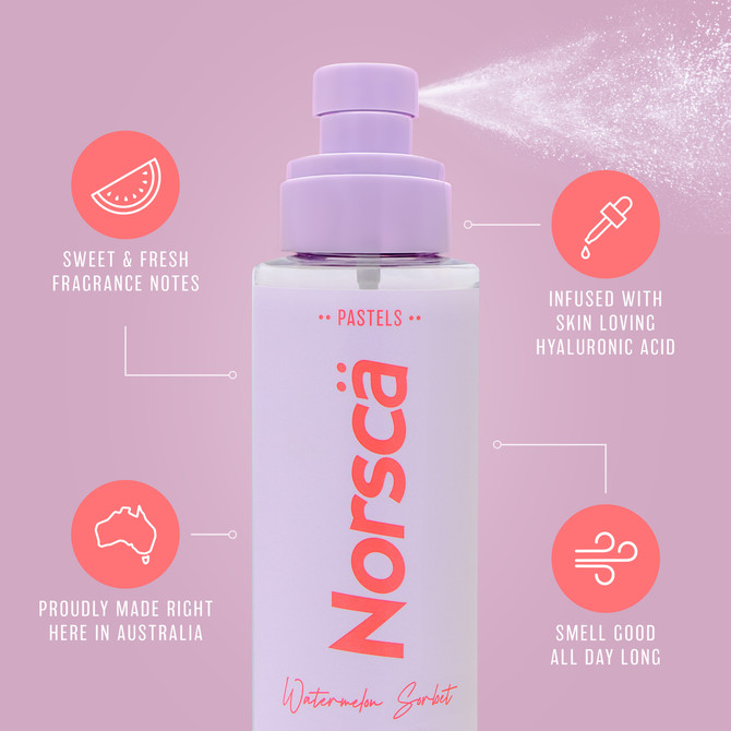 Norsca Pastels Body Mist Watermelon Sorbet 200ml