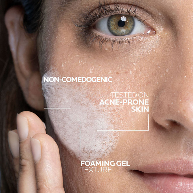 La Roche-Posay Effaclar +M Purifying Foaming Gel Cleanser 400ml