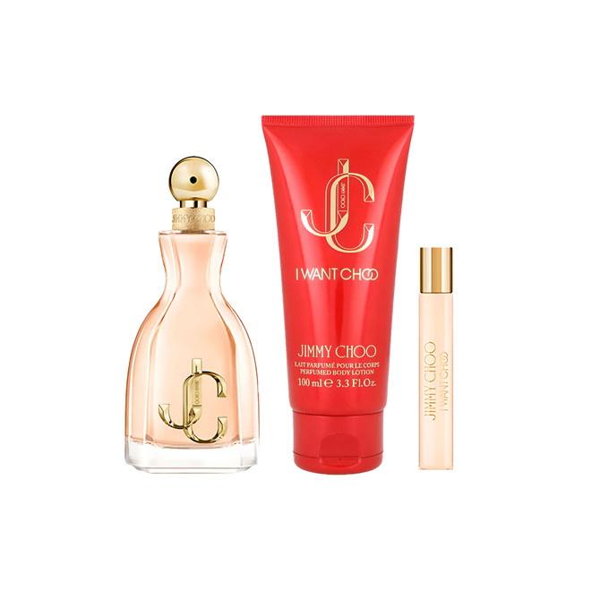 I Want Choo EDP 3 Piece Gift Set By Jimmy Choo (Women's)