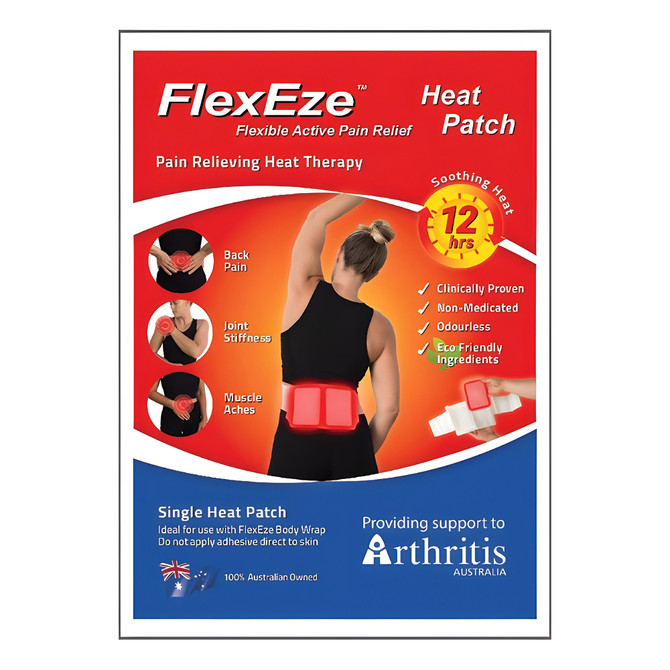Flexeze Heat Patch 10cm x 13cm 1 Pack