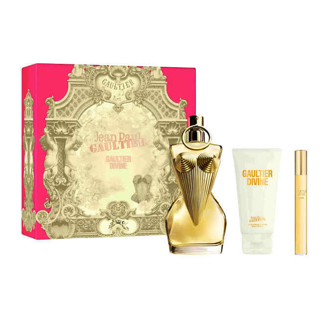 Divine 100ml EDP 3 Piece Gift Set By Jean Paul Gaultier (Womens)