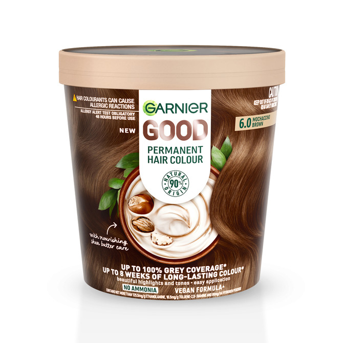 Garnier GOOD Permanent Hair Colour 6.0 Mochaccino Brown