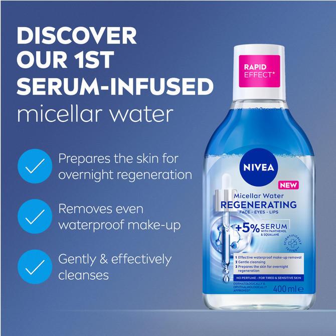 NIVEA Micellar Water Regenerating 400mL