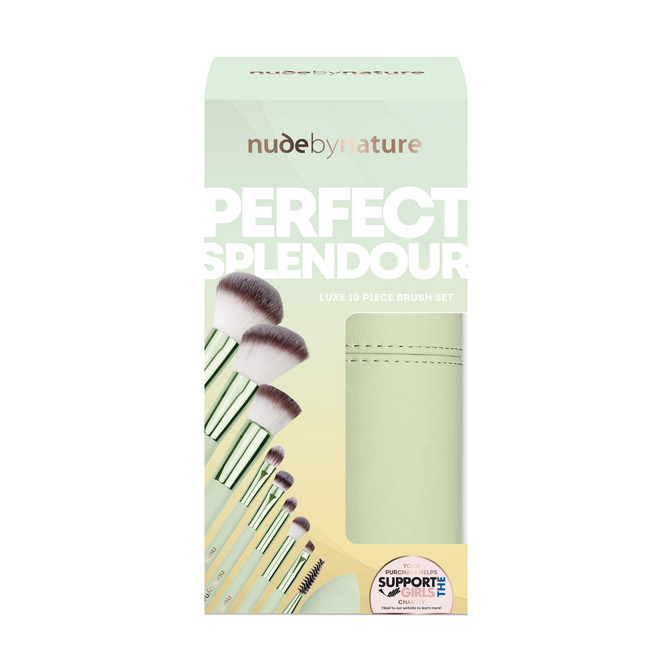 Nude By Nature Perfect Splendour 10 Piece Brush Gift Set