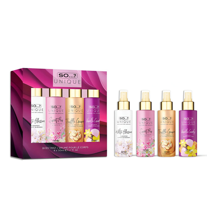So..? Unique Mini Body Mist Gift Set
