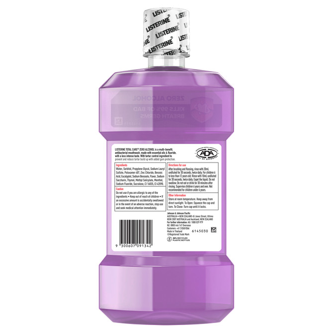 Listerine Total Care Zero 750ml