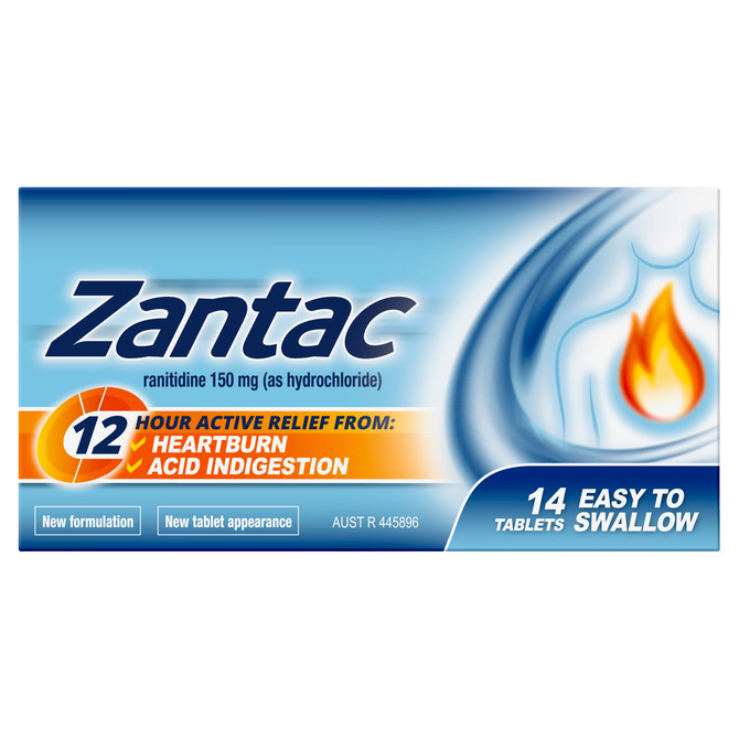 Zantac Tabs 150mg 14s