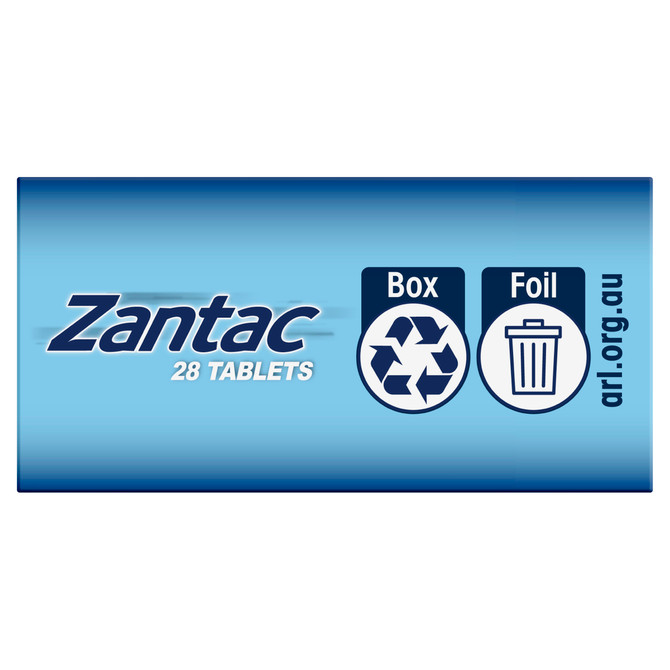 Zantac Tabs 150mg 28s