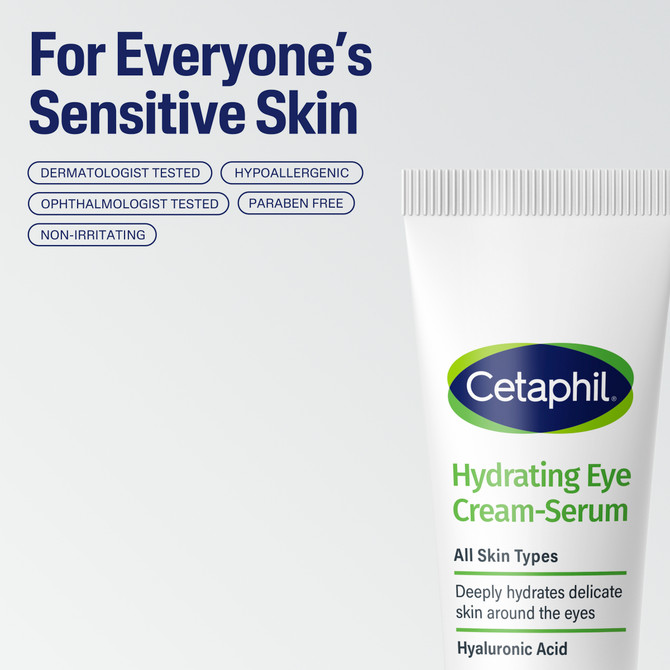 Cetaphil Hydrating Eye Cream-Serum with Hyaluronic Acid 14mL