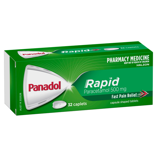 Panadol Rapid Caplets 32 Pack