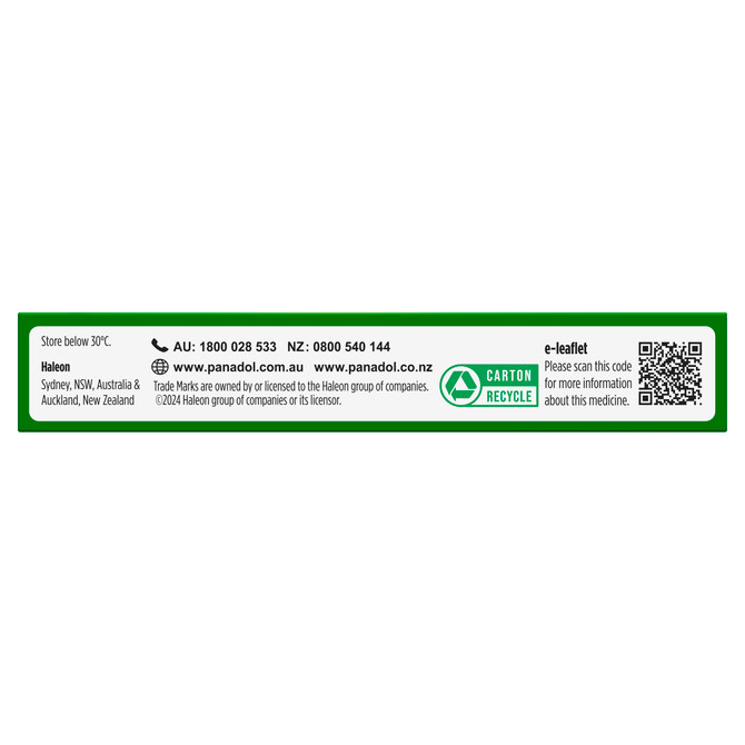 Panadol Tablets 500mg 16 Pack