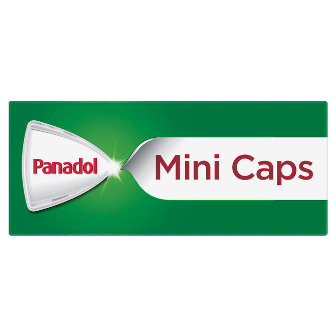 Panadol Mini Caps 500mg 16 Pack