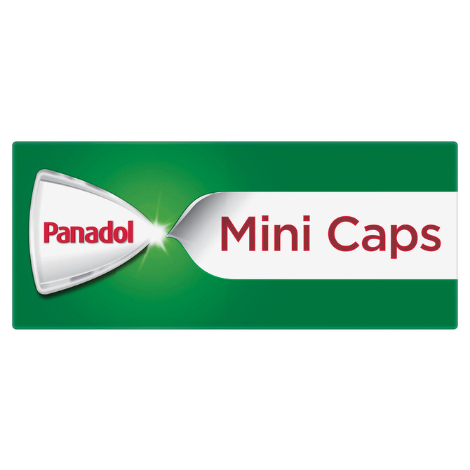 Panadol Mini Caps 500mg 16 Pack