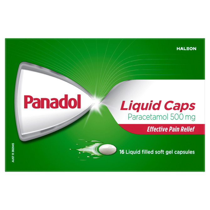 PANADOL LIQUID CAPS 16S