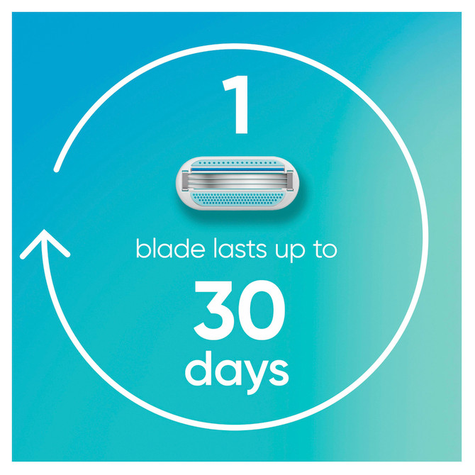 Gillette Venus Smooth  Women's Razor Blade Refills - 4 Count