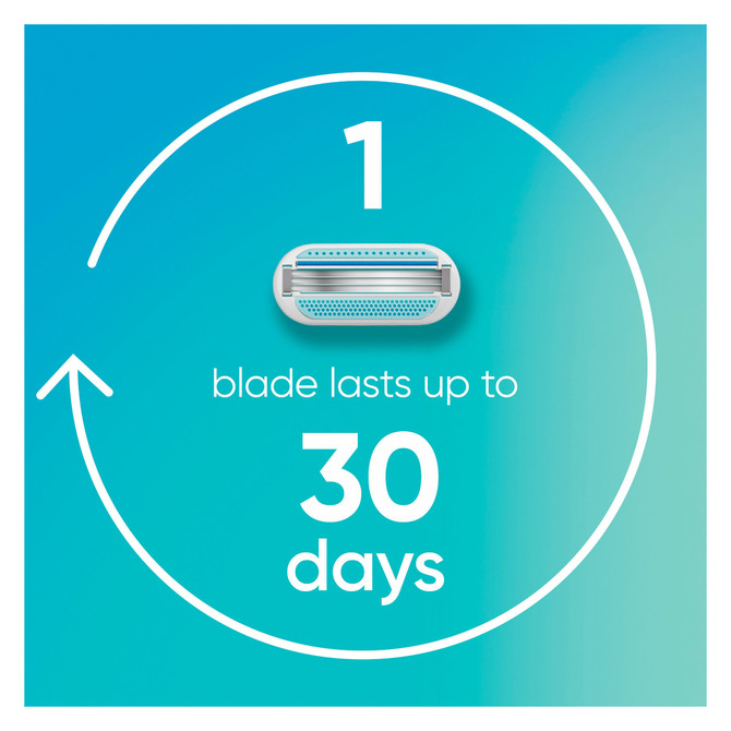Gillette Venus Smooth  Women's Razor Blade Refills - 4 Count