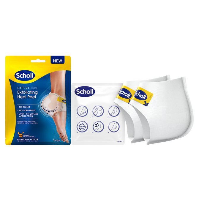 Scholl ExpertCare Exfoliating Heel Peel